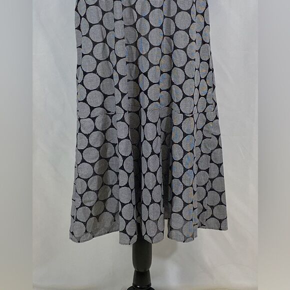 Akris Punto Geometric Textured Knee Length Dress size 10 - Picture 5 of 13